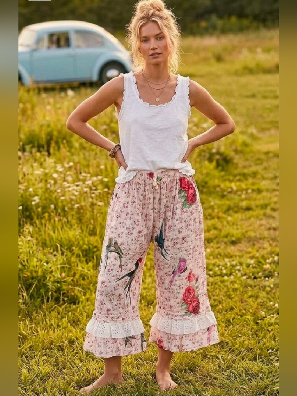 Magnolia Pearl Style The Carmella Bloomers by Indi & Sai - One Size - Picture 2 of 14